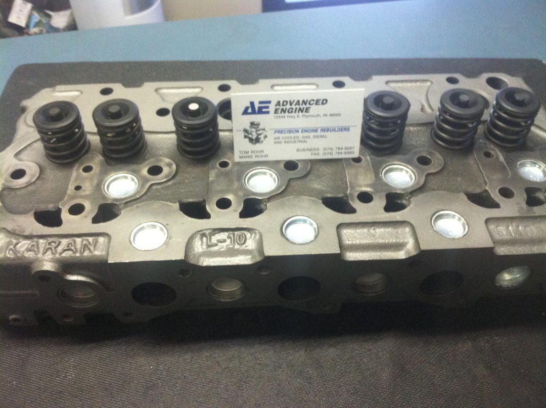 Kubota v2003T Cylinder Head Complete Advanced Engine, Indiana and